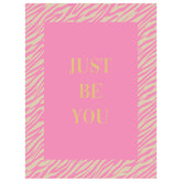 Card - Just be you roze
